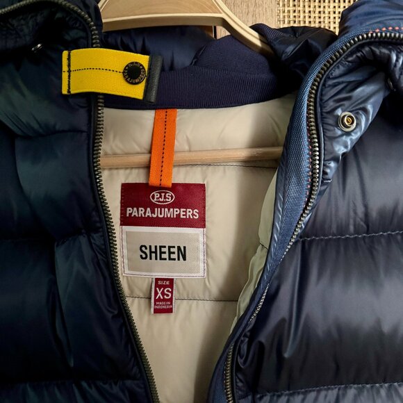 NWOT: Parajumper Sheen Deep Blue Puffer - XS - Picture 14 of 16